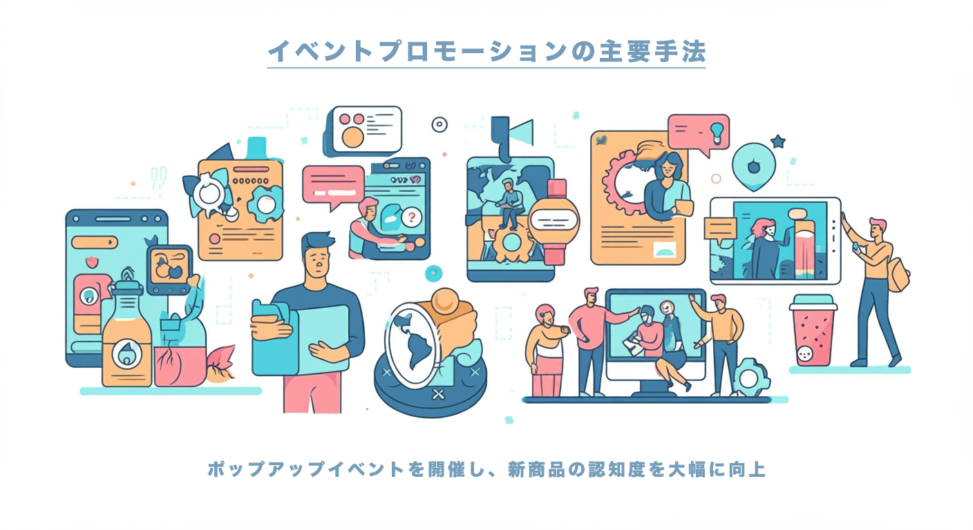 イベントプロモーションの主要手法