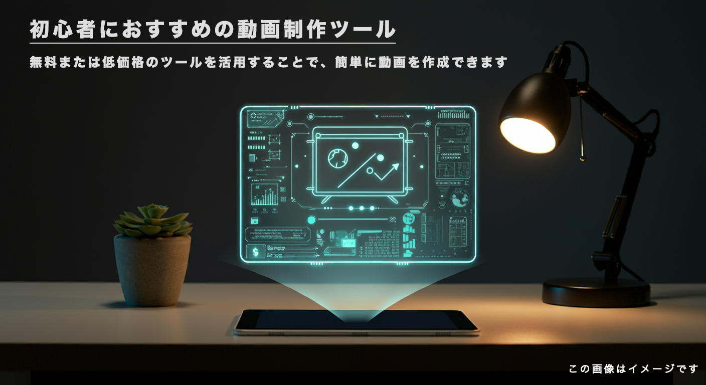 初心者におすすめの動画制作ツール