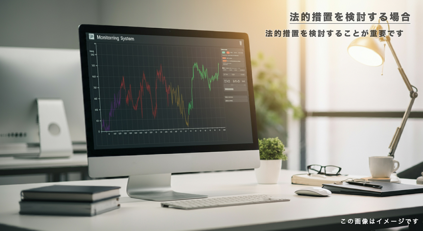 法的措置を検討する場合