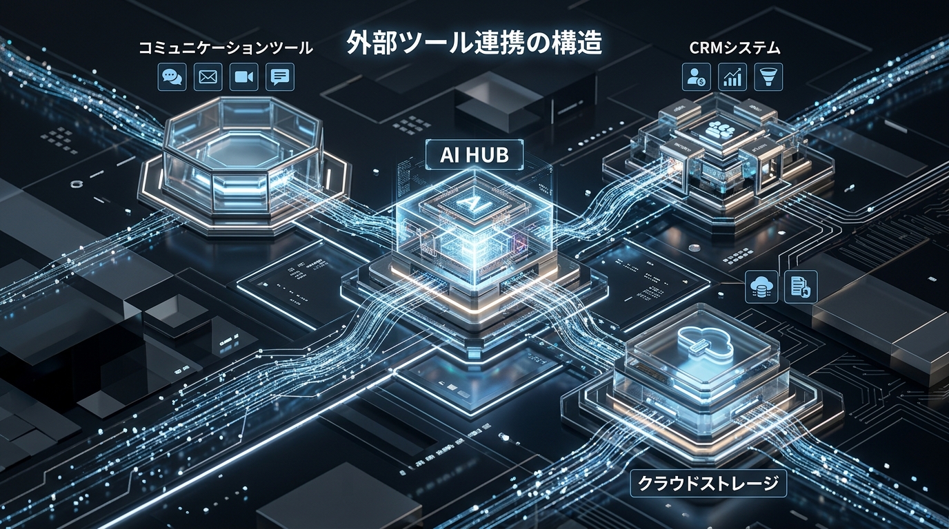 外部ツール連携の構造