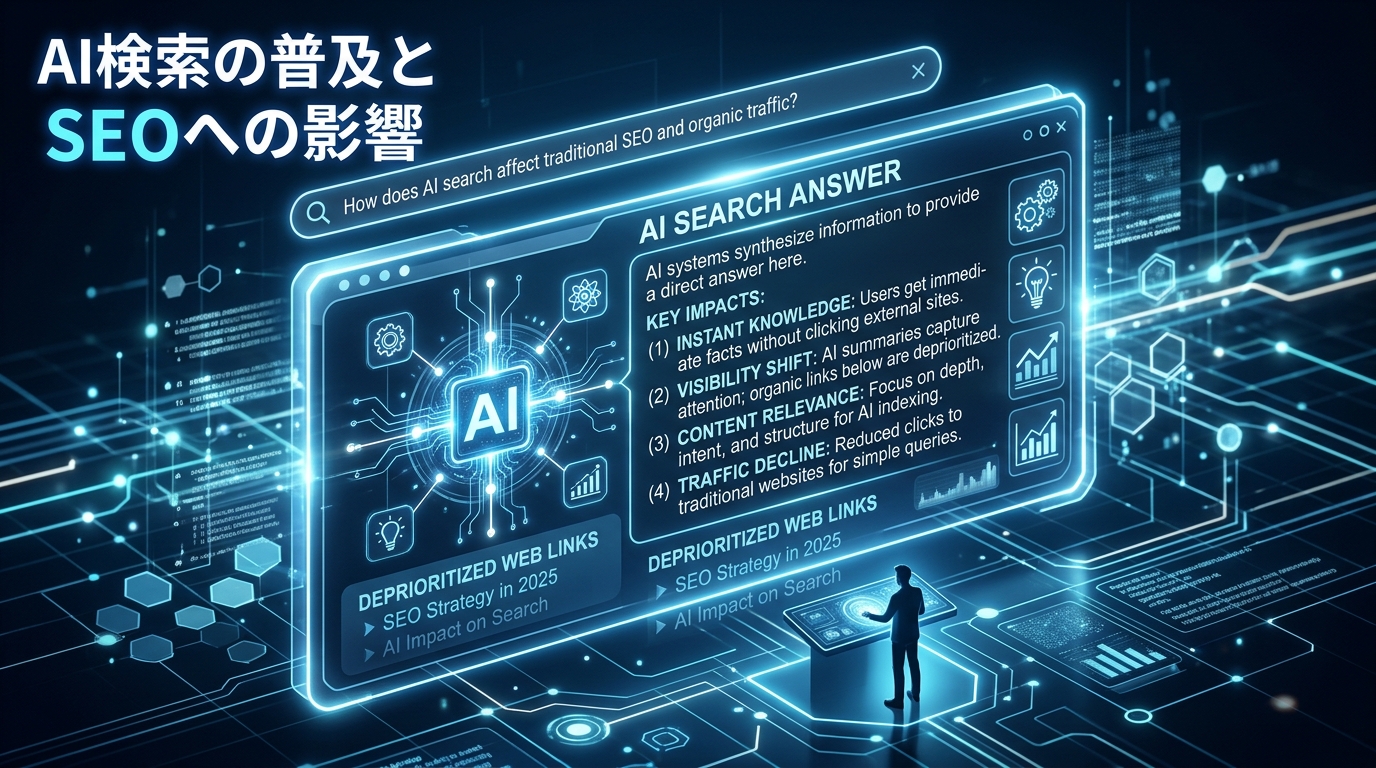 AI検索の普及とSEOへの影響