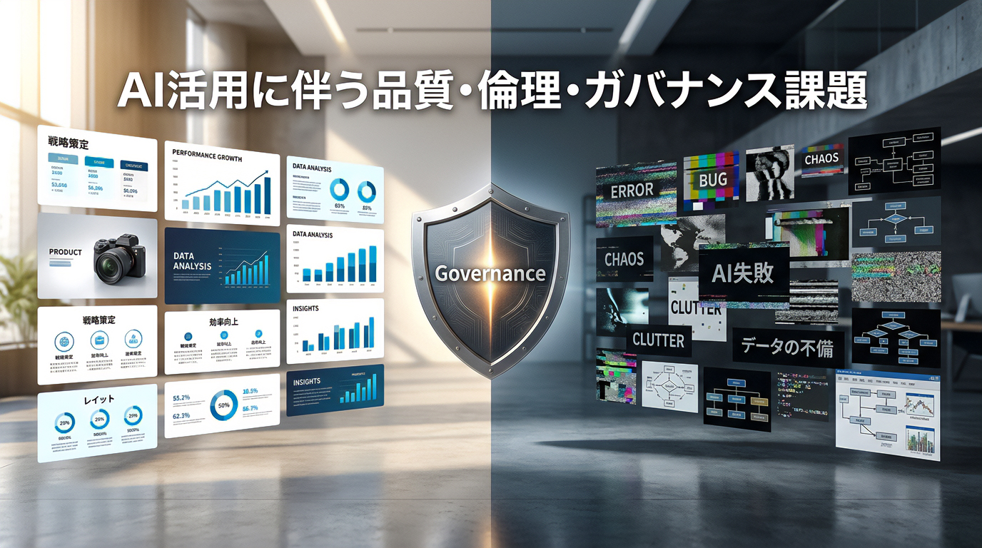 AI活用に伴う品質・倫理・ガバナンス課題
