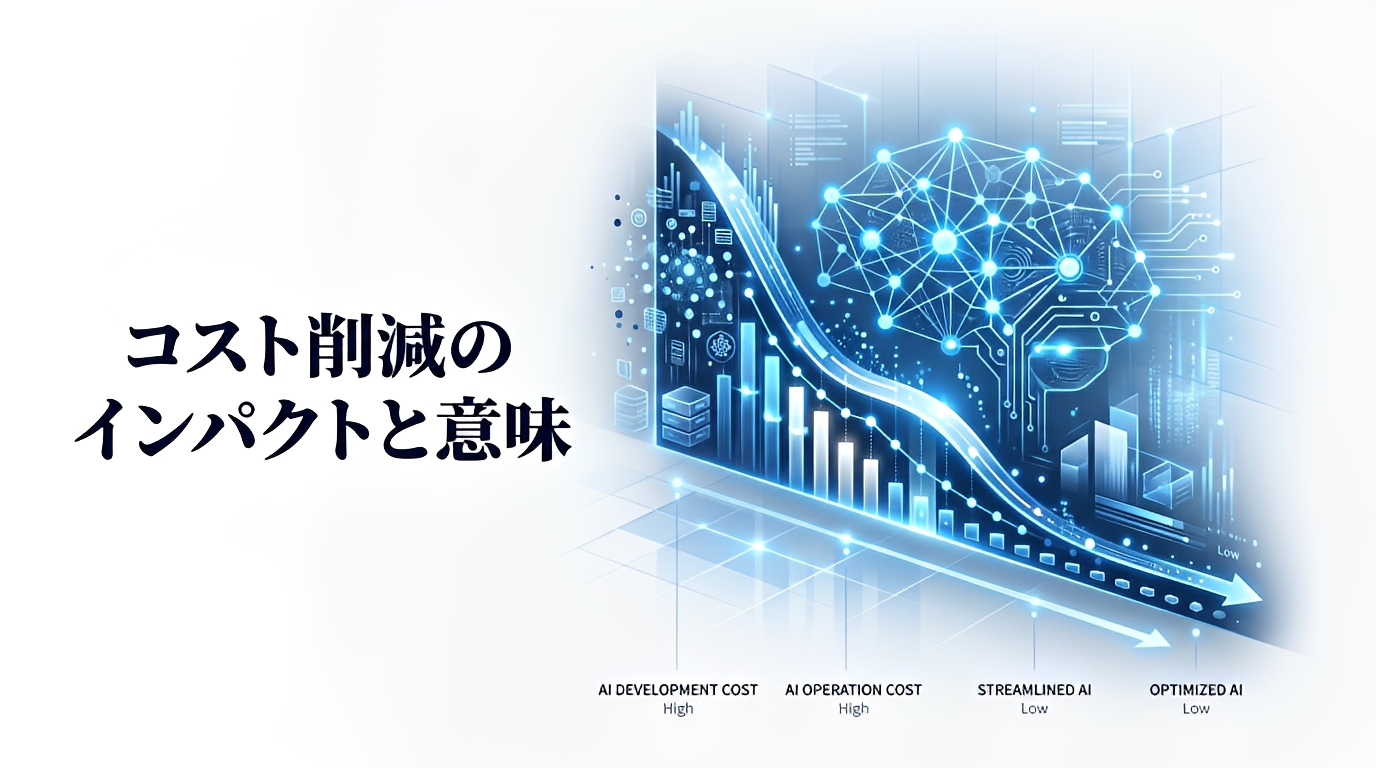 コスト削減のインパクトと意味
