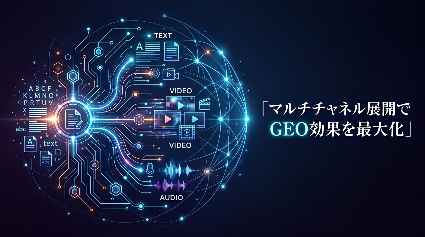 マルチチャネル展開によるGEO強化