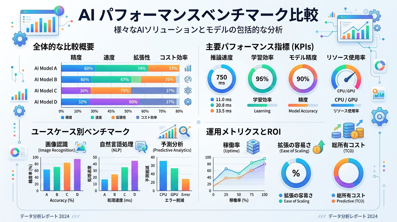 ベンチマーク評価から見る性能水準