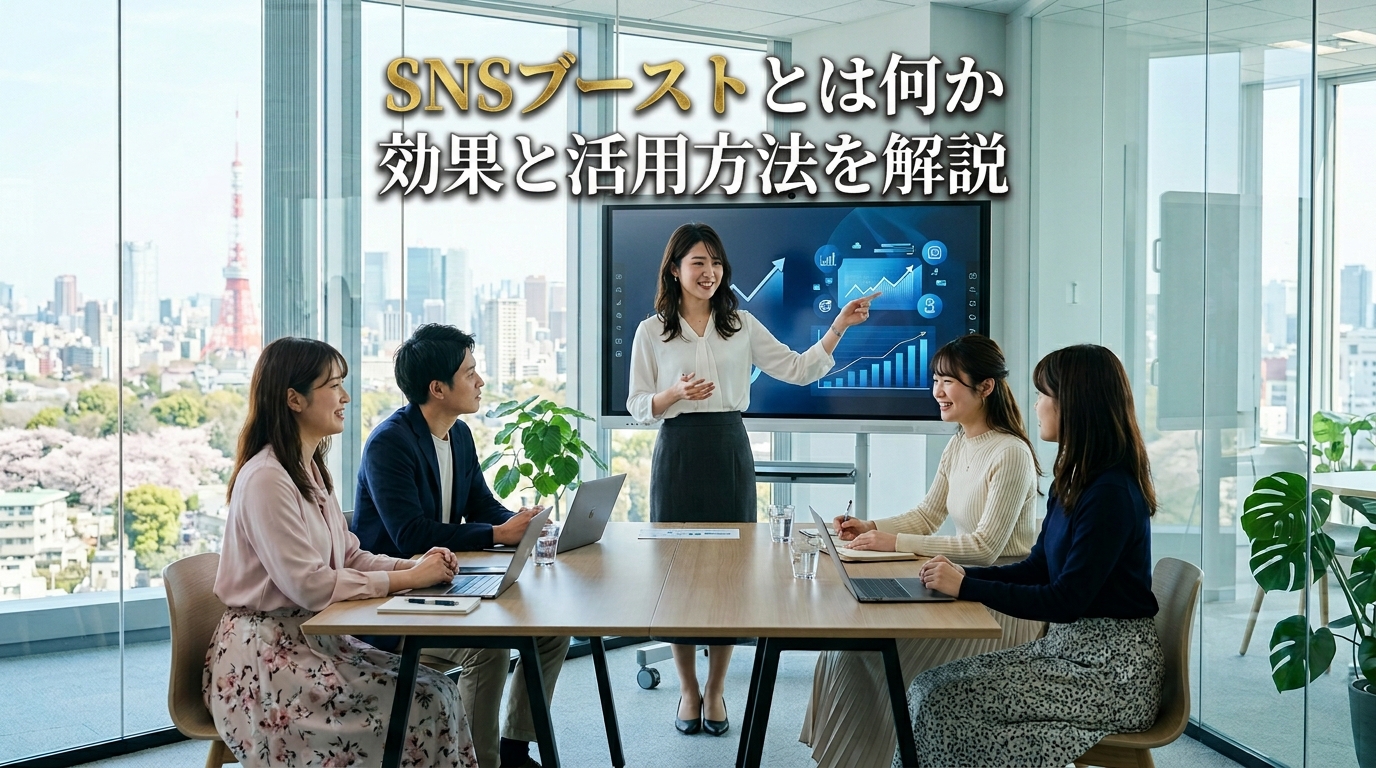 SNSブーストとは何か 効果と活用方法を解説