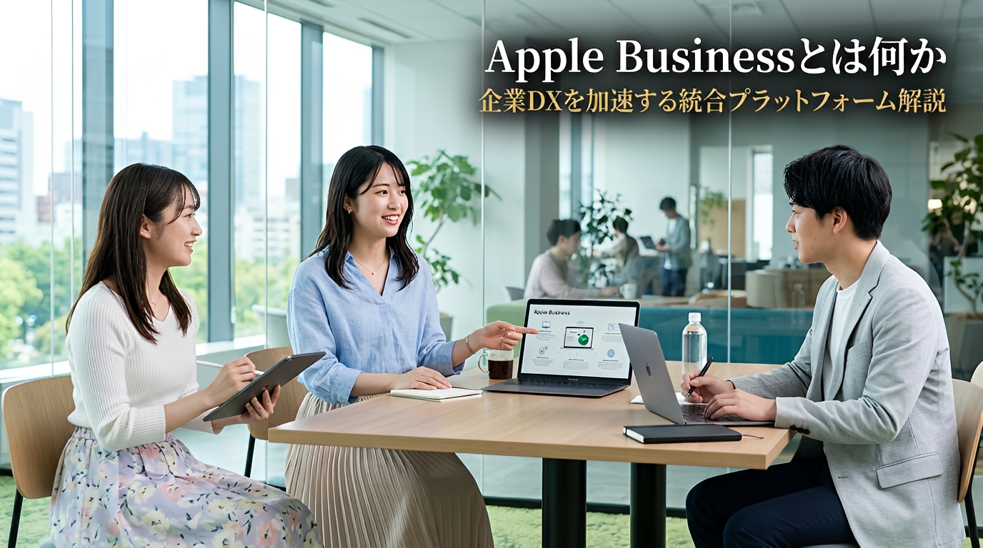 Apple Businessとは何か企業DXを加速する統合プラットフォーム解説