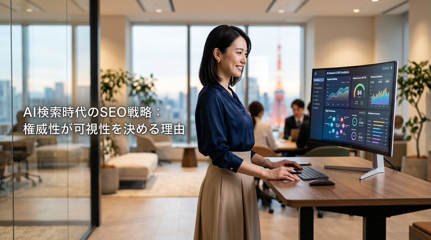 AI検索時代のSEO戦略 権威性が可視性を決定する理由