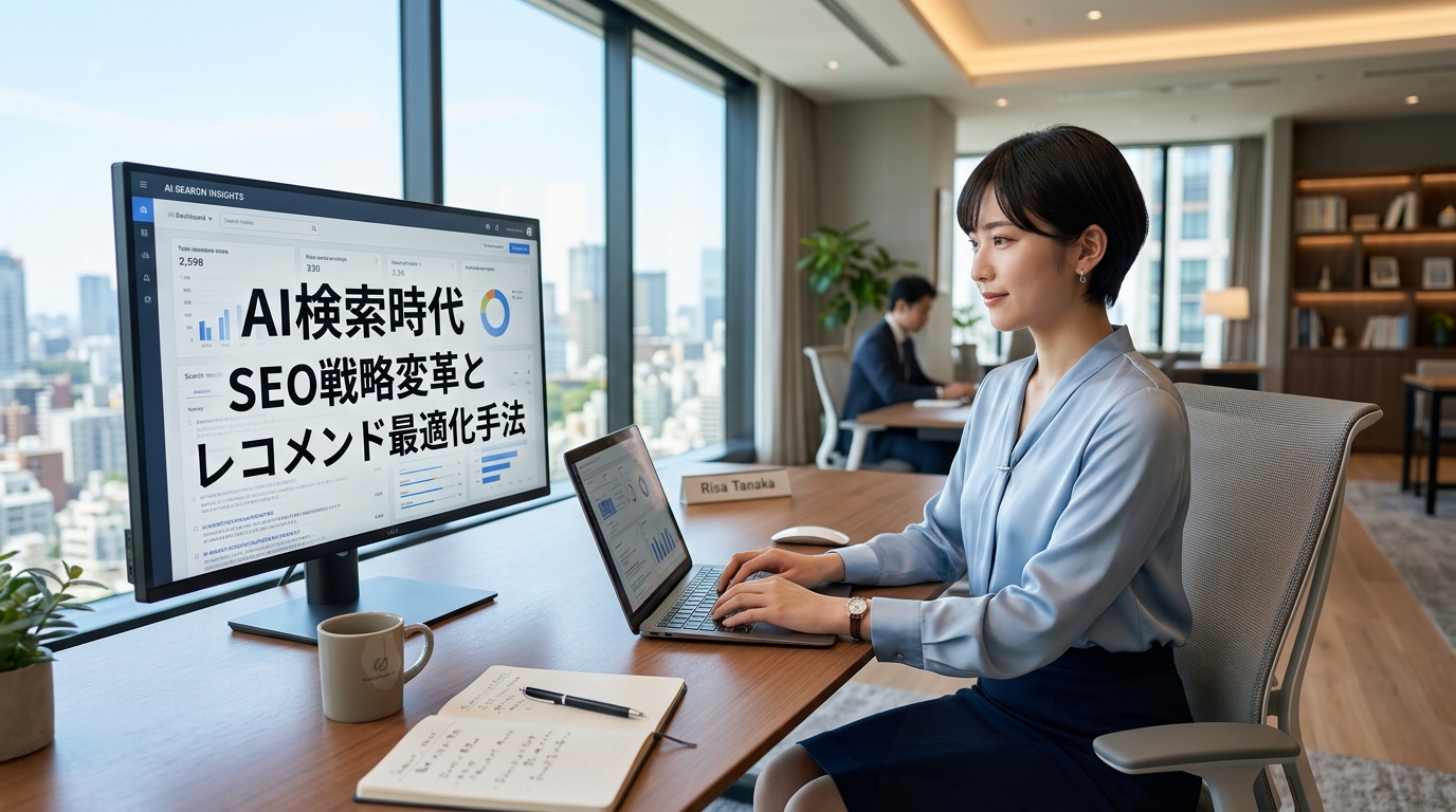AI検索時代のSEO戦略転換とレコメンド最適化手法