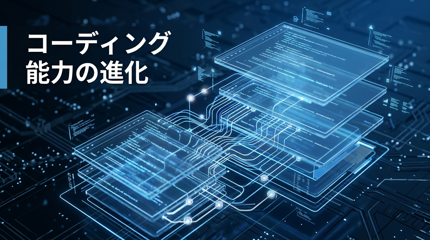コーディング能力の進化