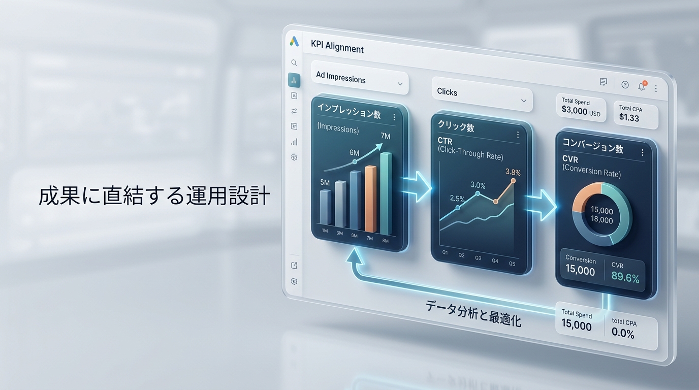 成果に直結する運用設計