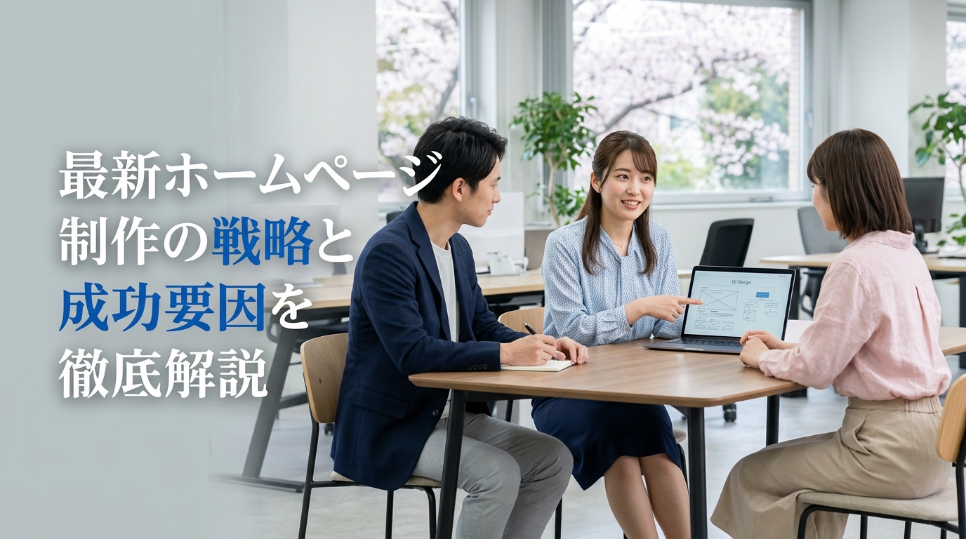 最新ホームページ制作の戦略と成功要因を徹底解説