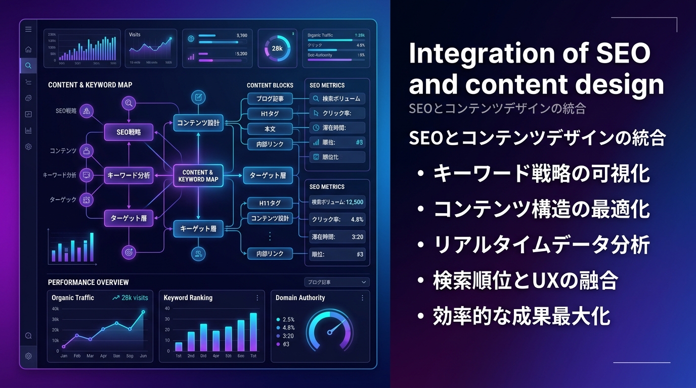 SEOとコンテンツ設計の統合