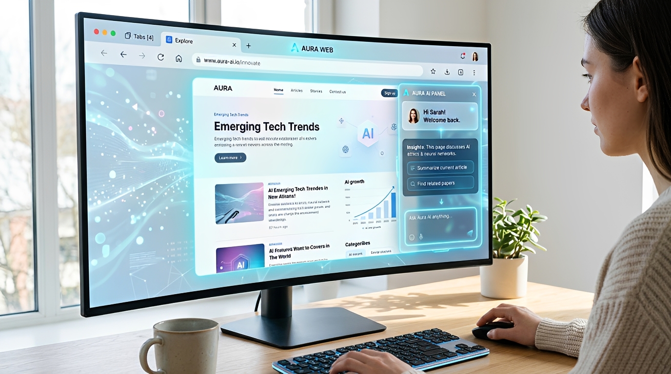 ブラウザ統合型AI