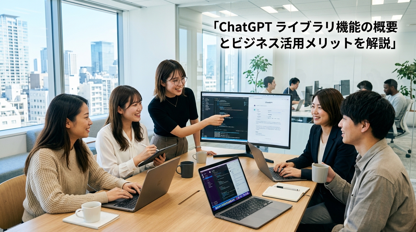 ChatGPT Library機能の全体像と業務活用メリット解説