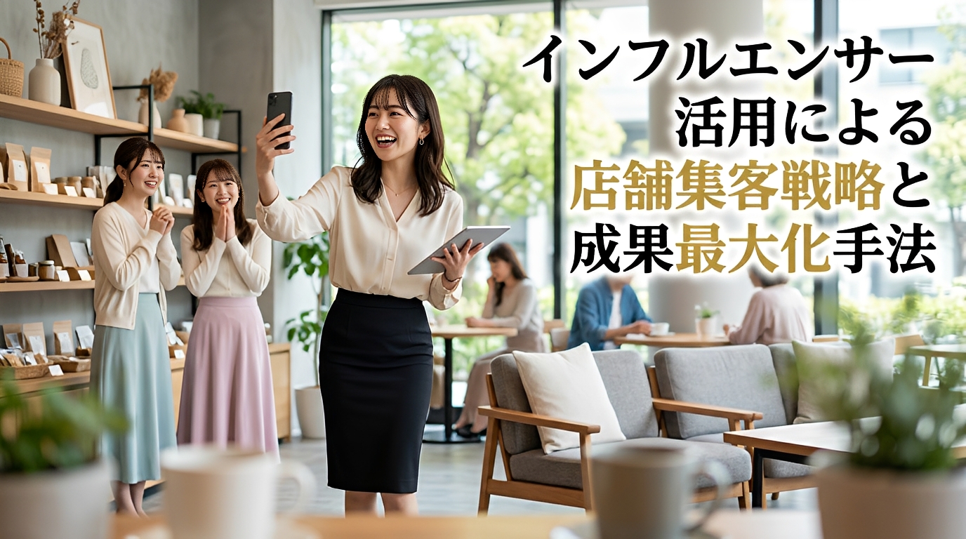 インフルエンサー活用による店舗集客戦略と成果最大化手法