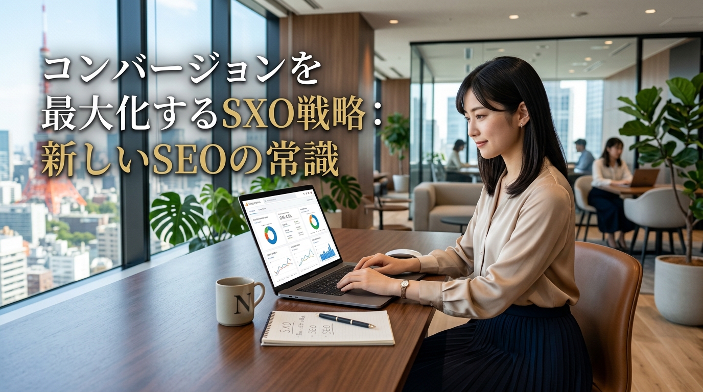 SXO戦略でコンバージョン最大化するSEO新常識