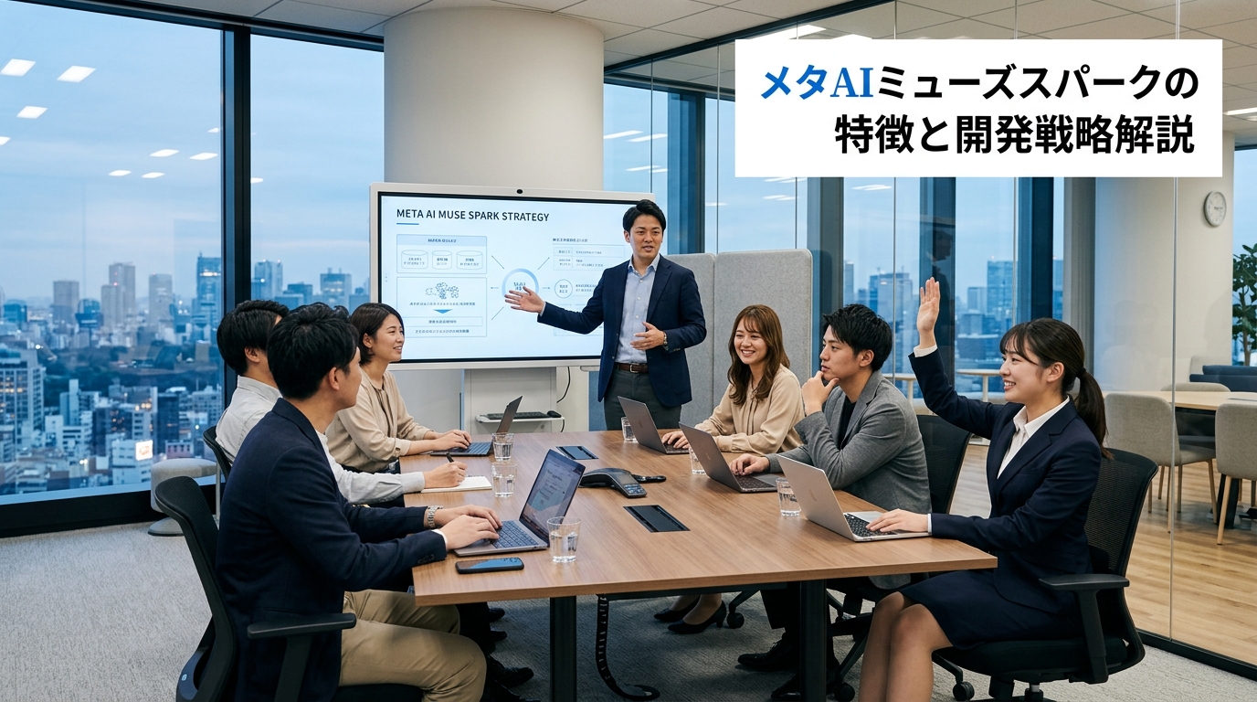メタAIミューズスパークの特徴と開発戦略解説