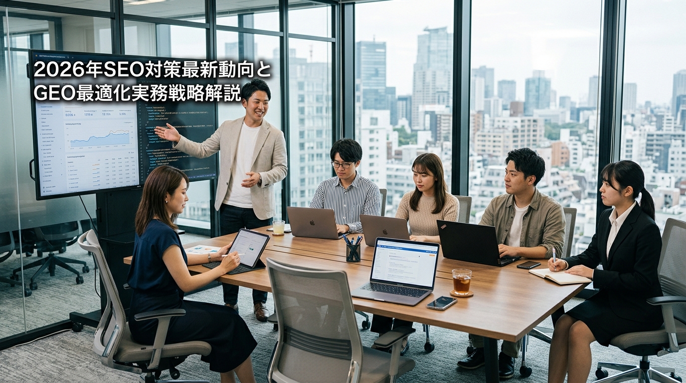 2026年SEO対策最新動向とGEO最適化実務戦略解説