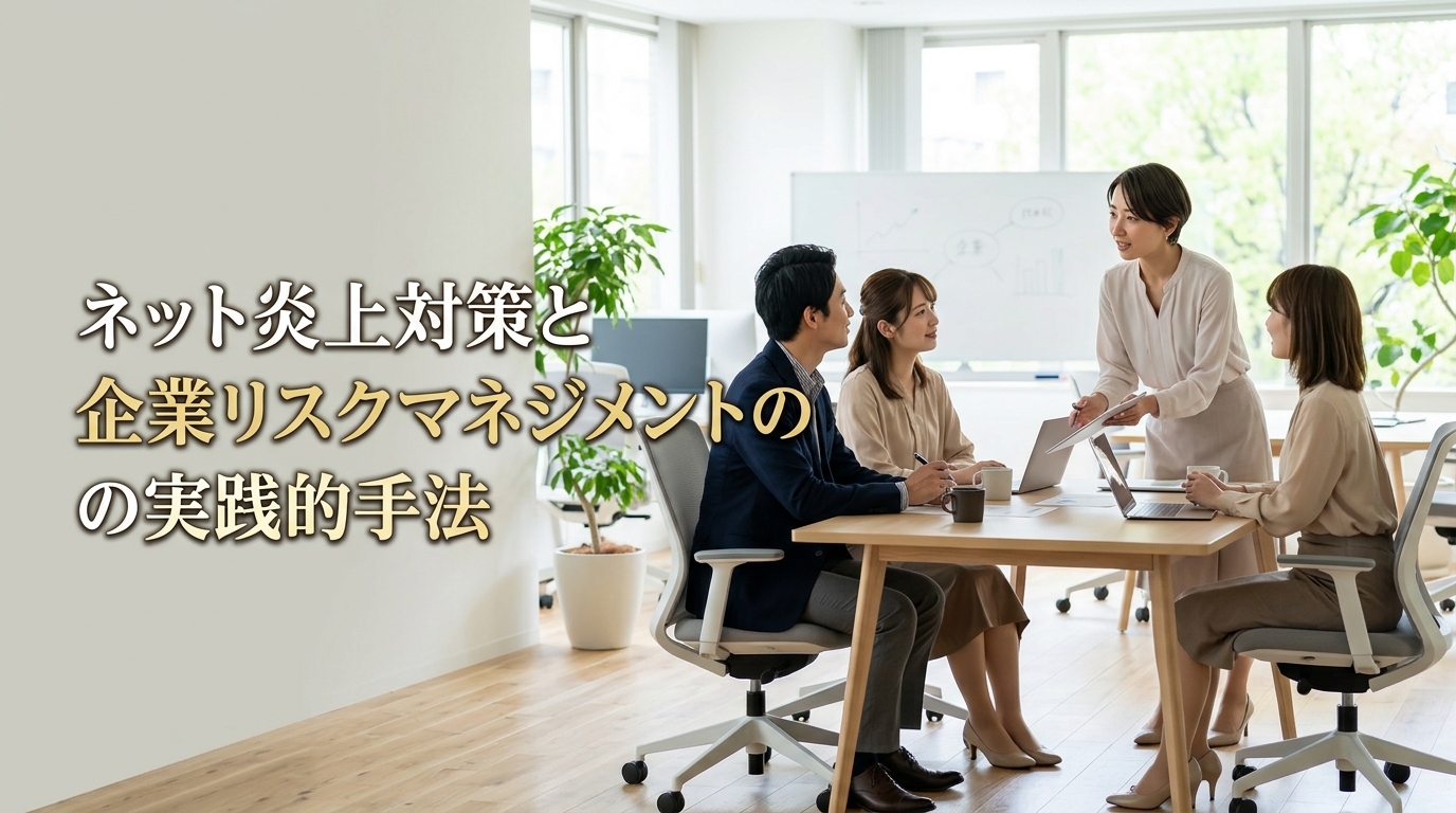 最新ネット炎上対策と企業リスク管理の実践手法