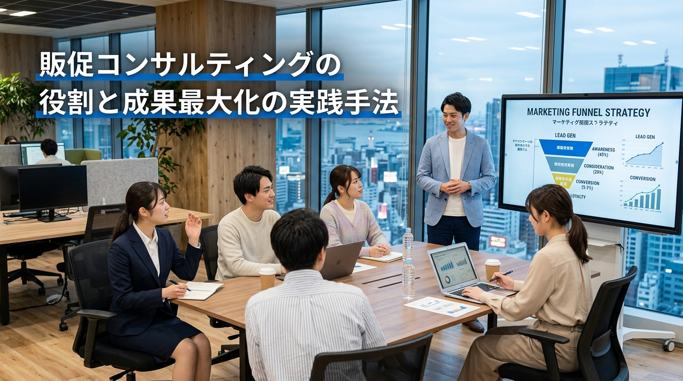 販促コンサルティングの役割と成果最大化の実践手法