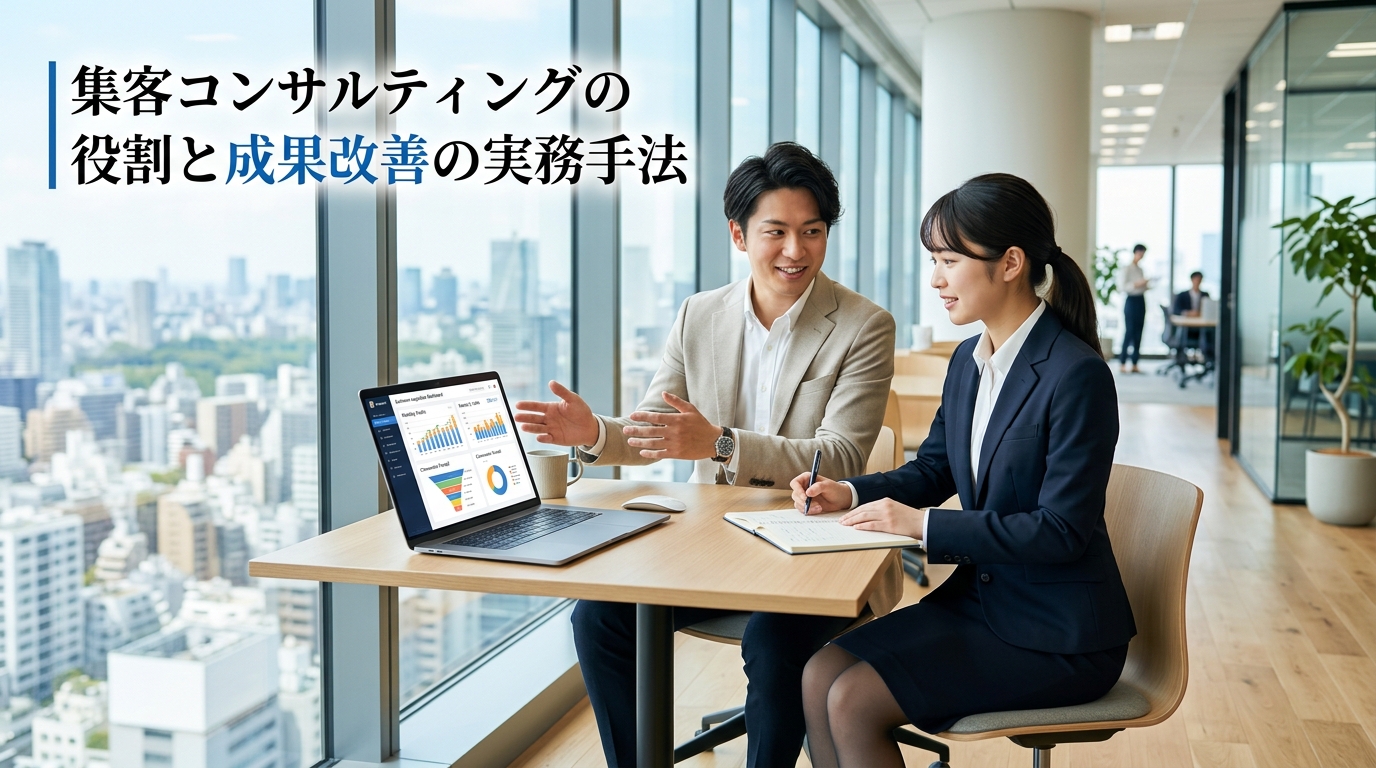 集客コンサルティングの役割と成果改善の実務手法