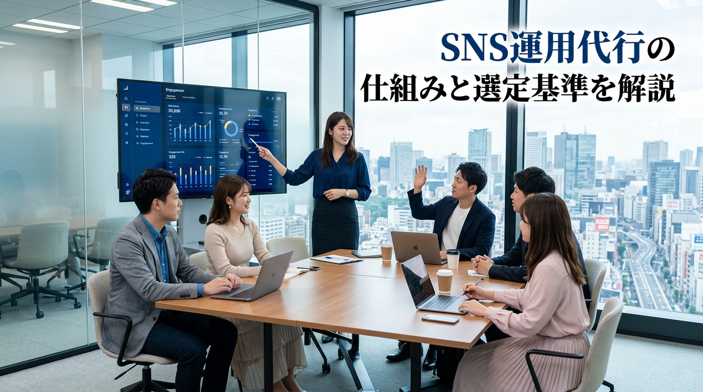 SNS運用代行の仕組みと選定基準を解説