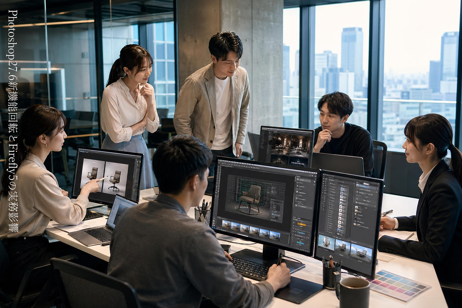 Photoshop27.6新機能回転とFirefly5の実務影響