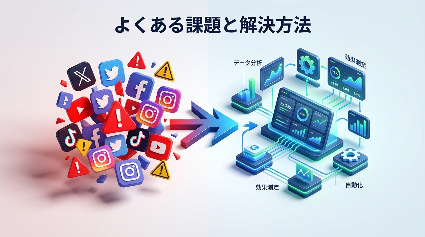 よくある課題と解決方法