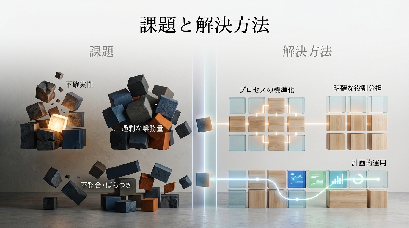 課題と解決方法