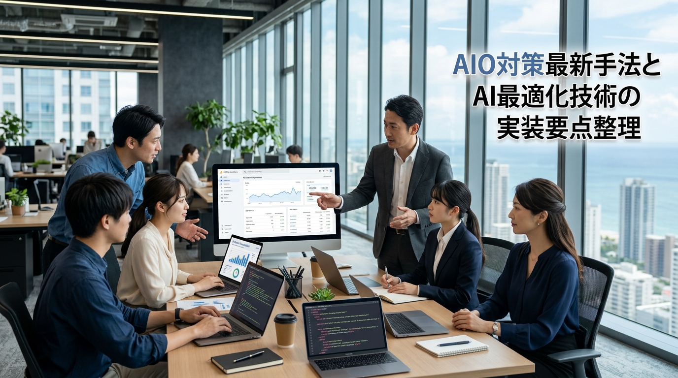 AIO対策最新手法とAI最適化技術の実装ポイント解説