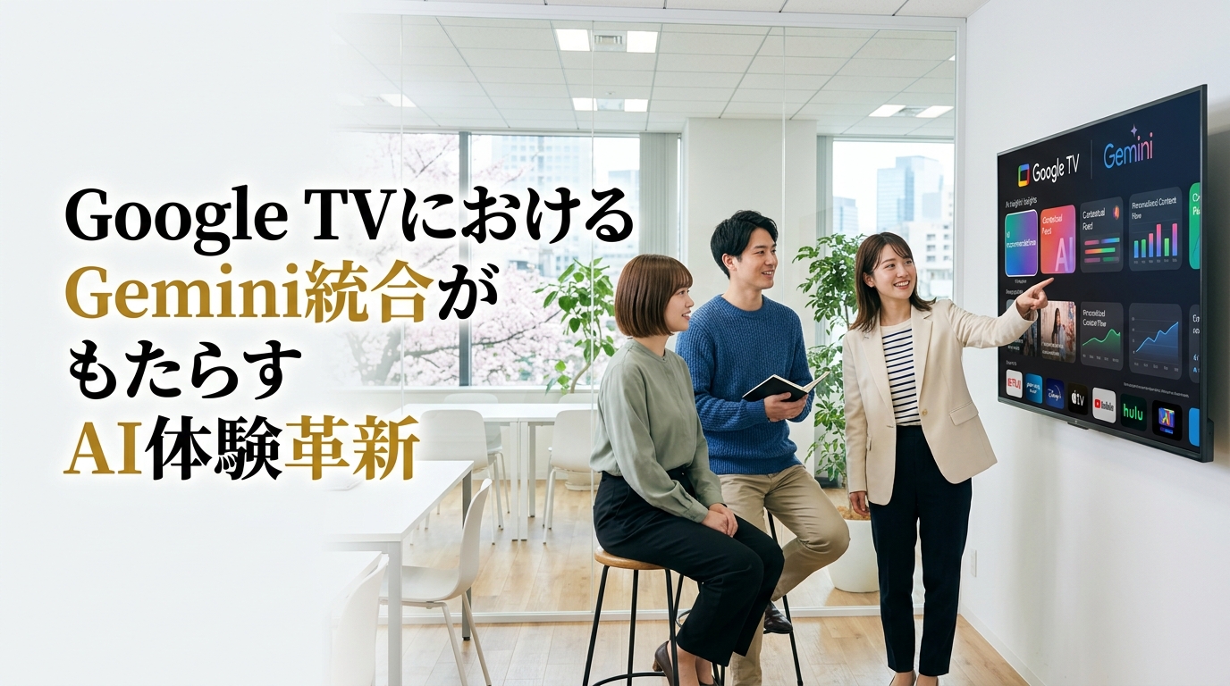 Google TVにおけるGemini統合がもたらすAI体験革新