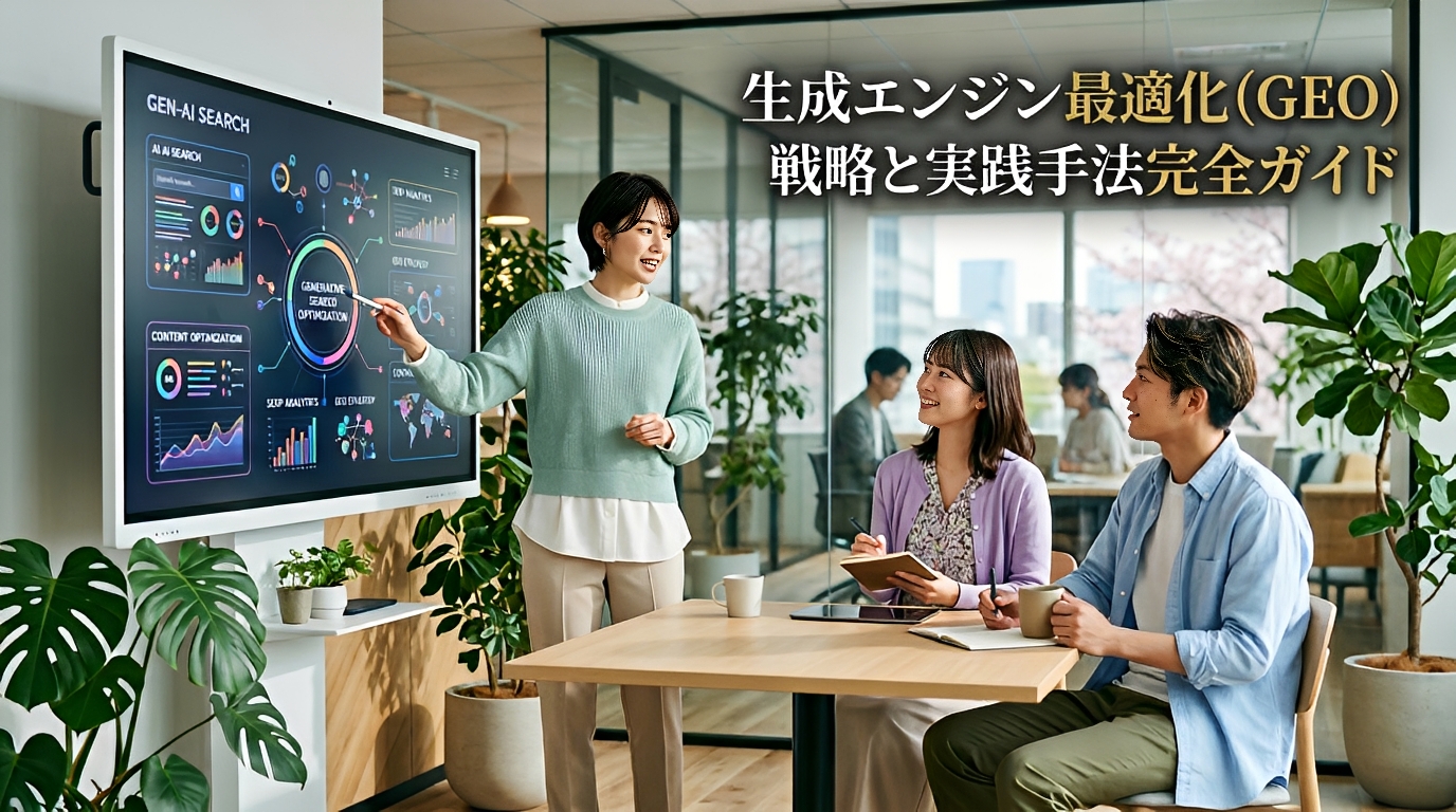 生成エンジン最適化（GEO）戦略と実践手法完全ガイド