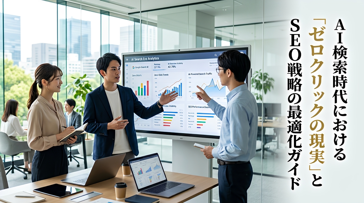 AI検索時代のゼロクリック実態とSEO戦略最適化ガイド
