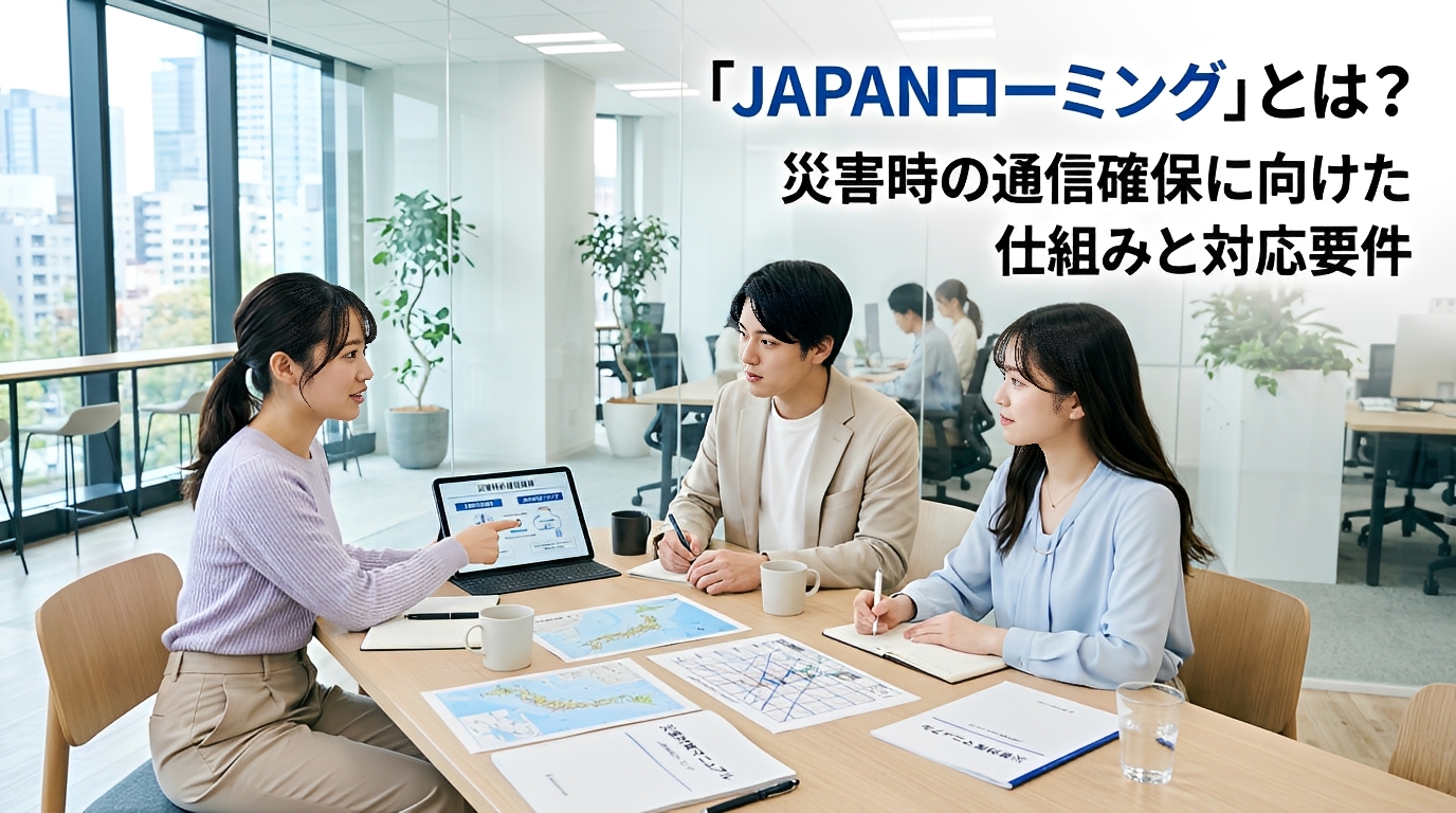 JAPANローミングとは何か 災害時通信確保の仕組みと対応条件