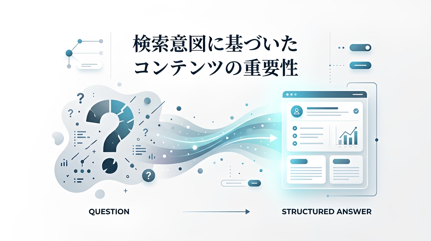 検索意図重視型コンテンツの重要性