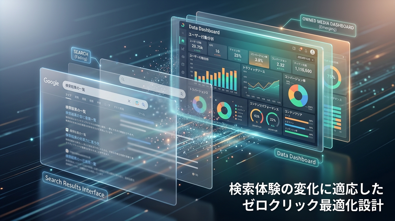 検索体験変化に対応したゼロクリック対策設計