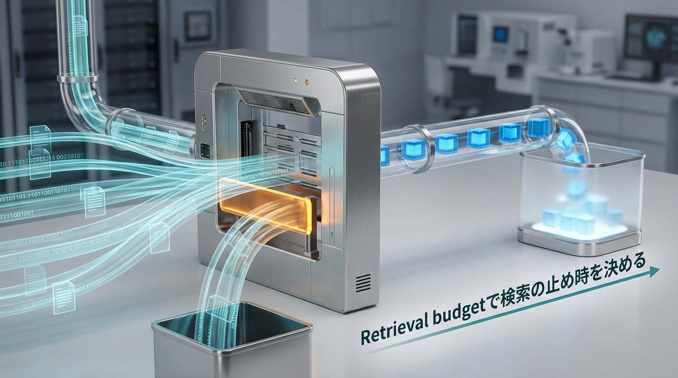 Retrieval budgetで検索の止め時を決める