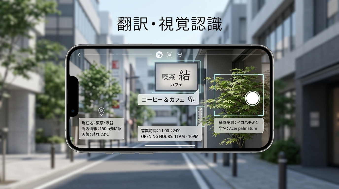 翻訳・視覚認識