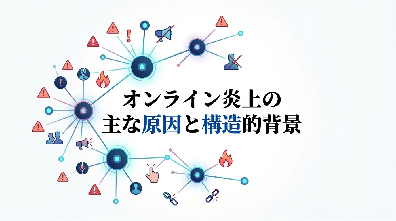 炎上が発生する主な原因と構造的背景