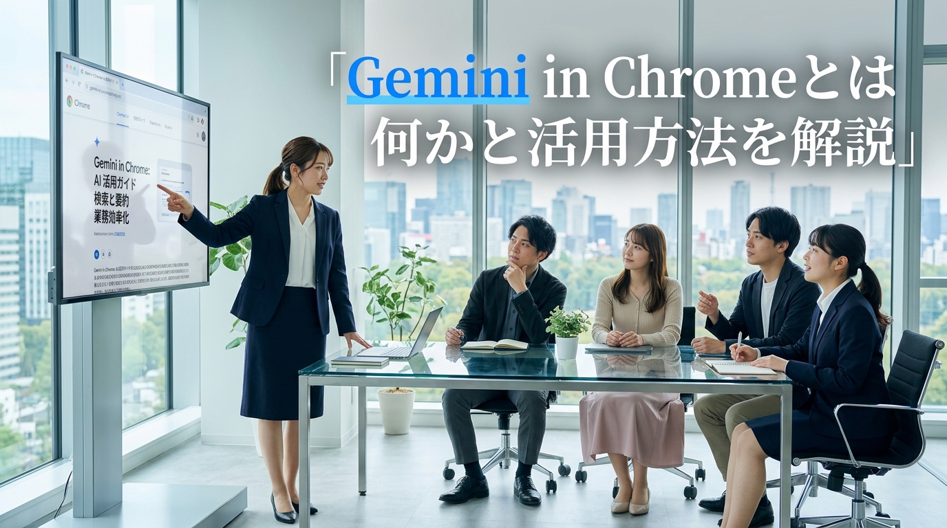 Gemini in Chromeとは何かと活用方法を解説