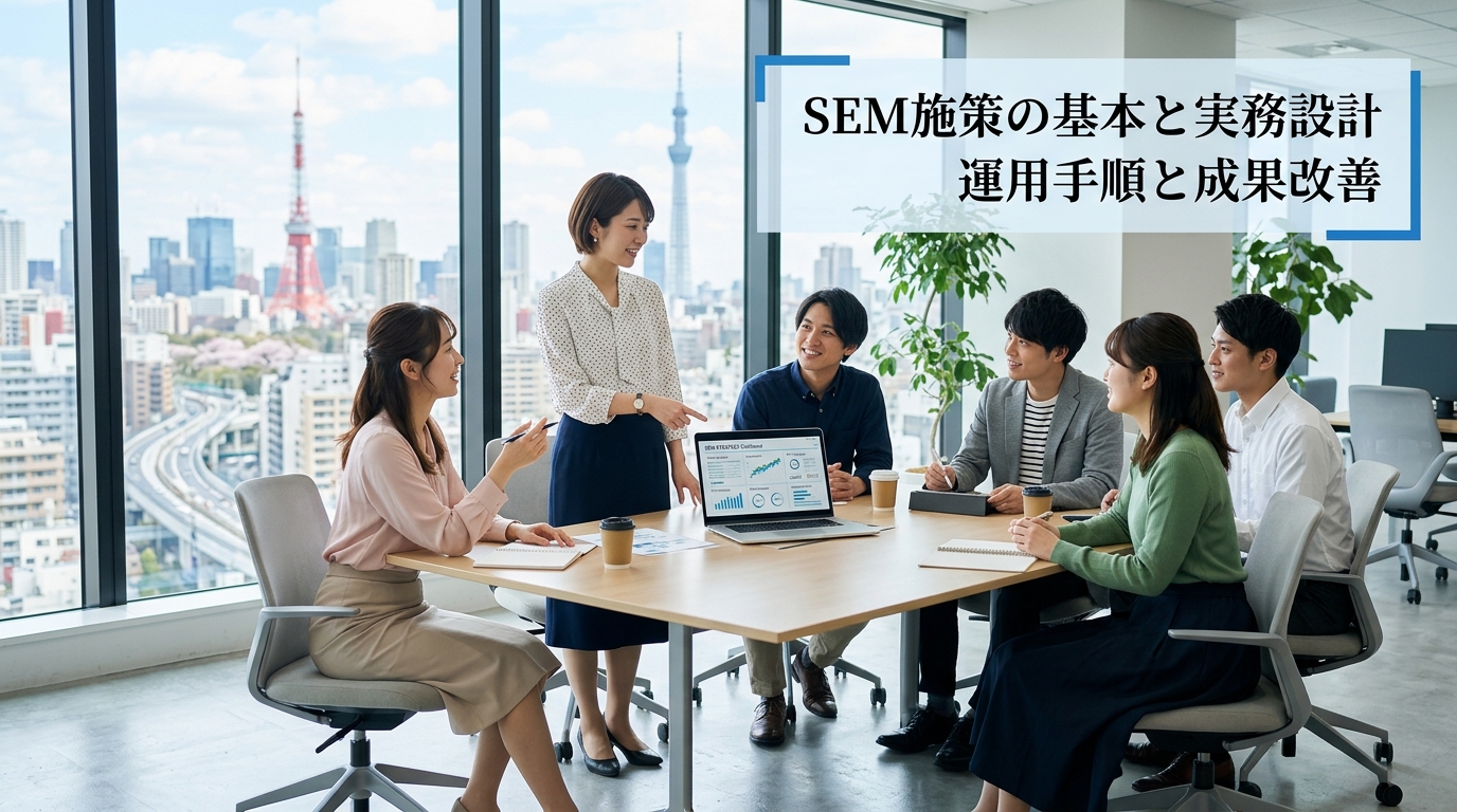 SEM施策の基本と実務設計 運用手順と成果改善