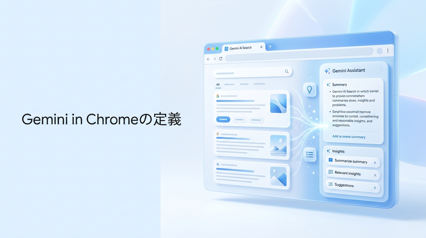 Gemini in Chromeの定義