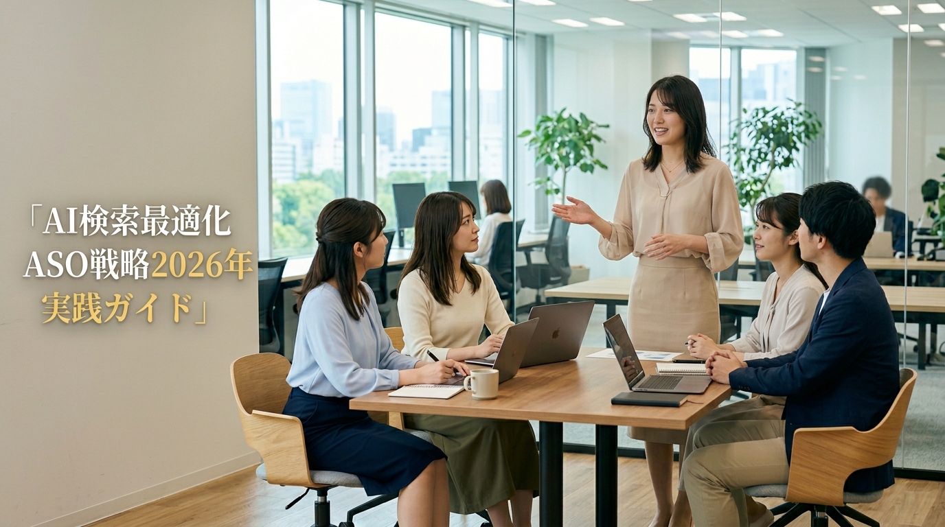 AI検索最適化ASO戦略2026年版実践ガイド