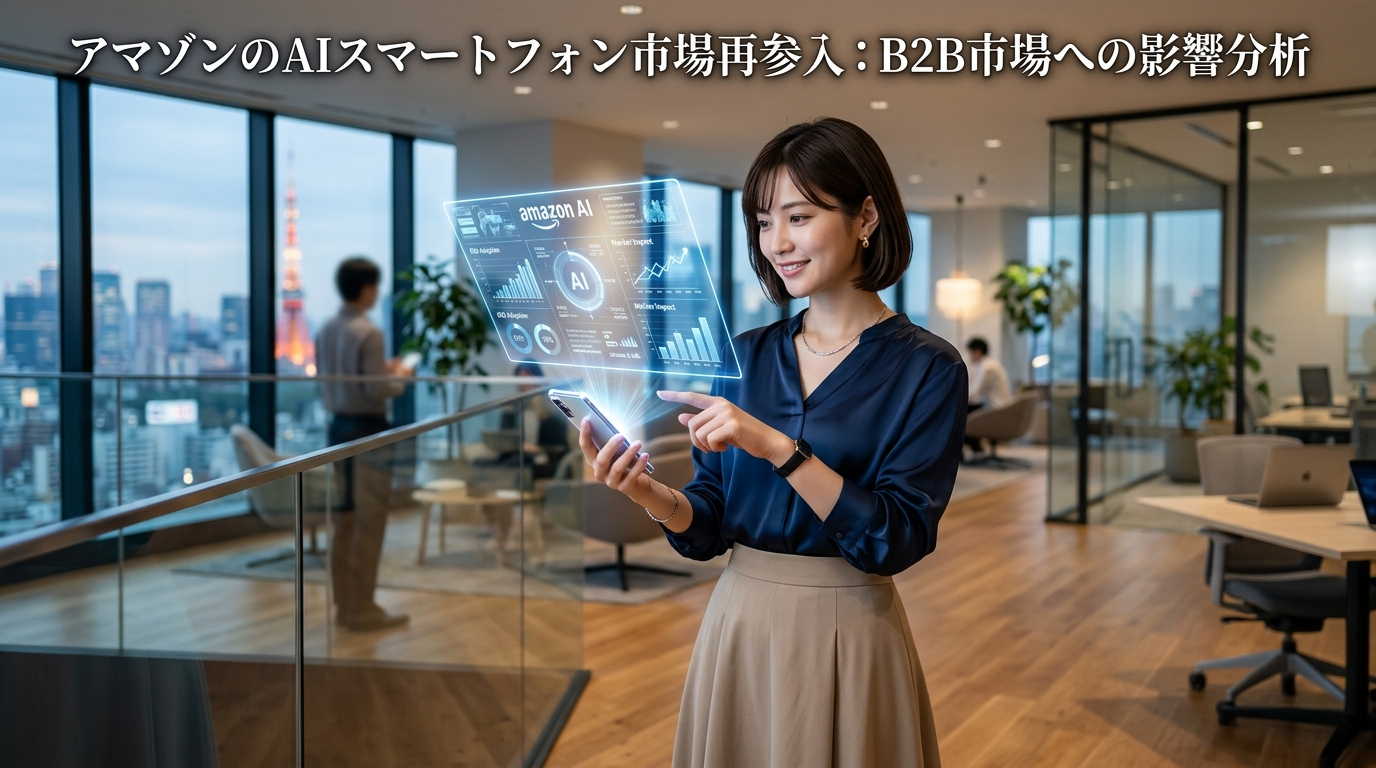 Amazon再参入のAIスマホ戦略とBtoB市場への影響分析