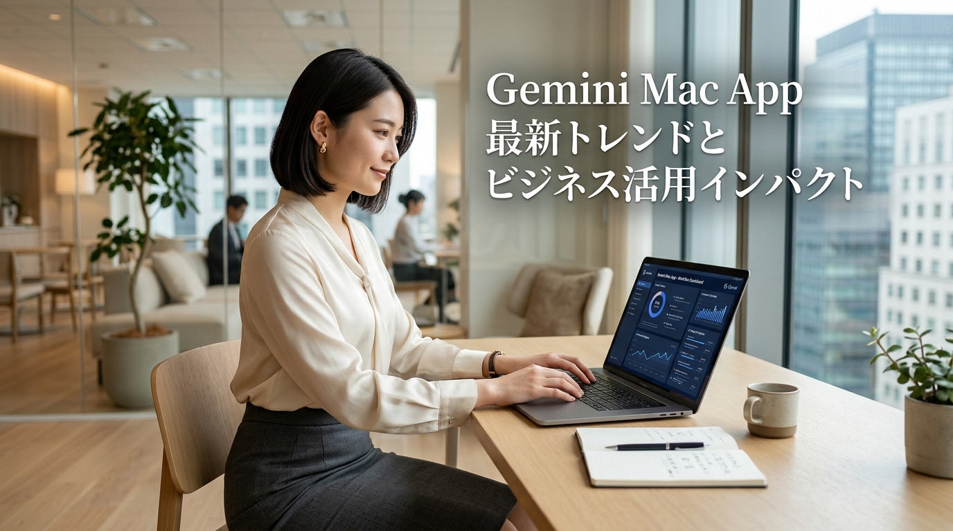 Gemini Mac版アプリの最新動向と業務活用インパクト