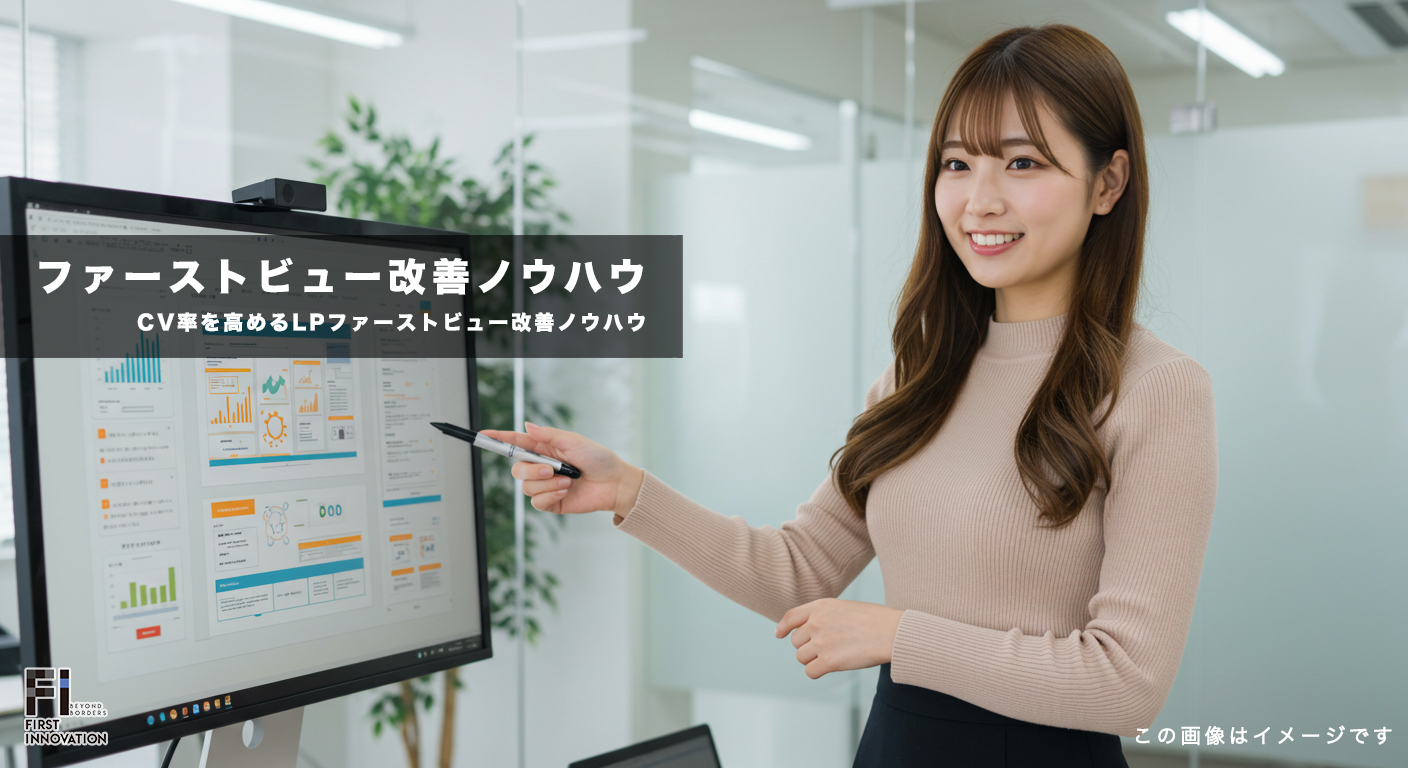 CV率を高めるLPファーストビュー改善ノウハウ