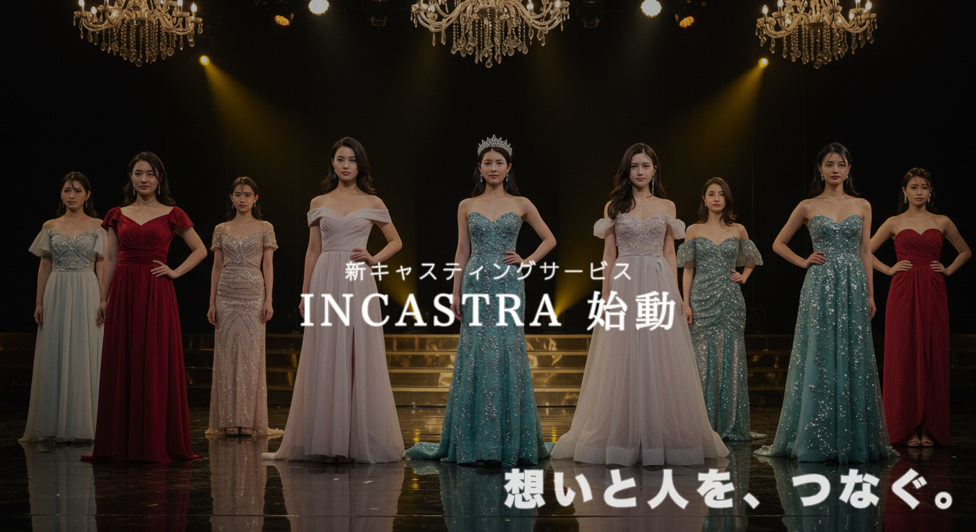 想いと人を、つなぐ。新キャスティングサービス「INCASTRA（インカストラ）」始動
