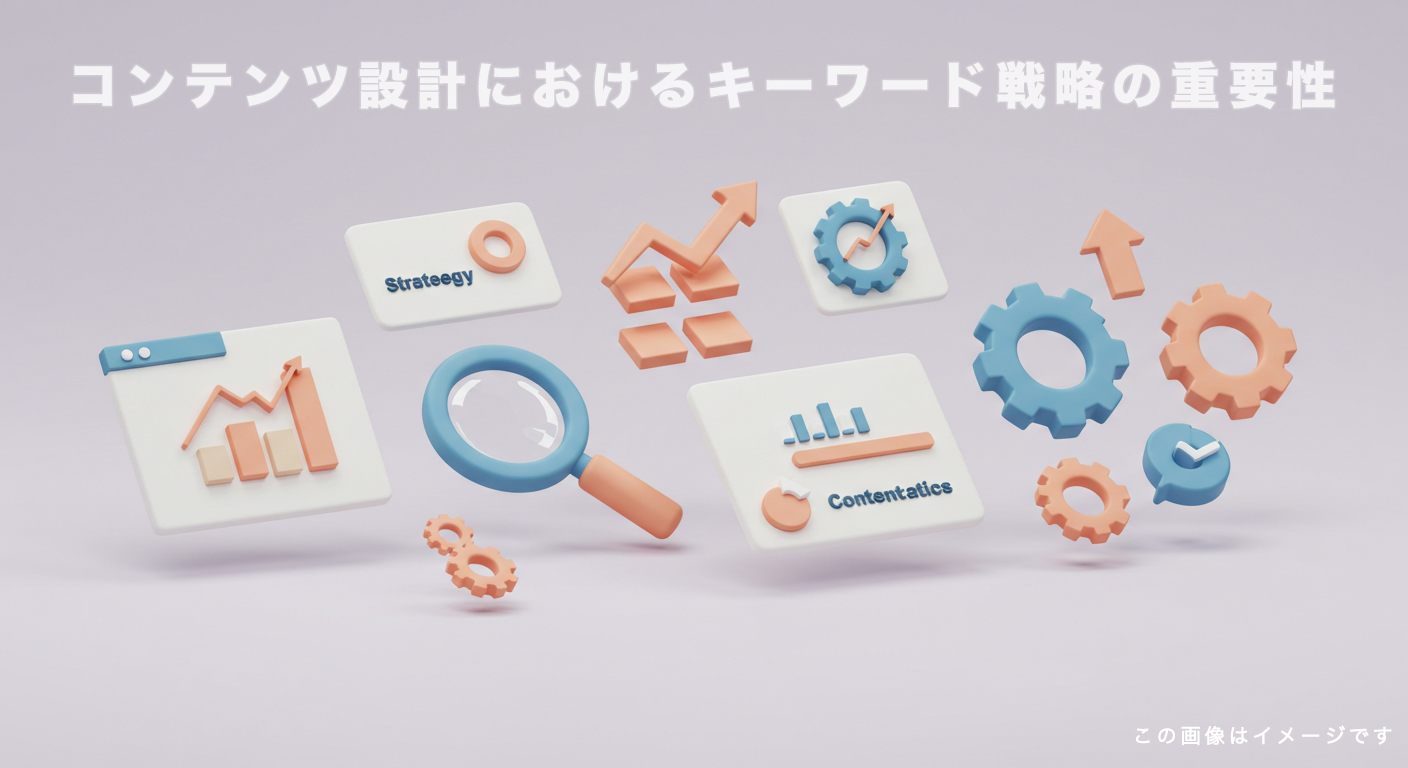 コンテンツ設計におけるキーワード戦略の重要性