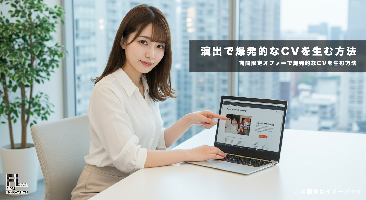 今だけ感を演出！期間限定オファーで爆発的なCVを生む方法
